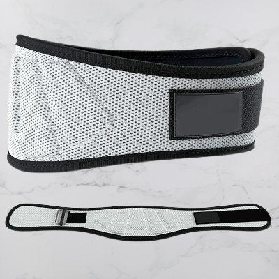 ceinture pour la musculation - FitnessWaistBelts™ - Gris - Empreur fitness