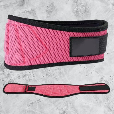 Ceinture pour la musculation - FitnessWaistBelts™ - Rose - Empreur fitness