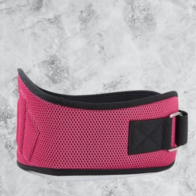 Ceinture pour la musculation - FitnessWaistBelts™ - Rose - Empreur fitness