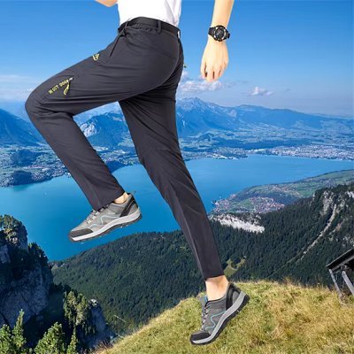 Pantalon de Sport - QuickDryingPants™ - Bleu - Empreur fitness