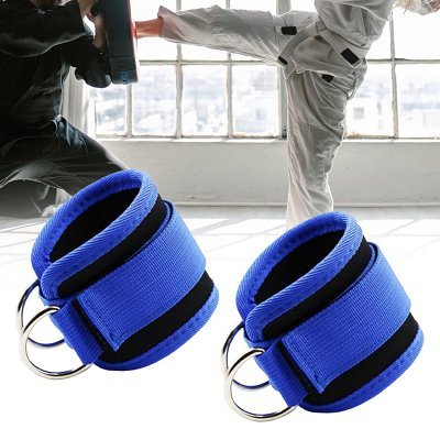 Sangle cheville fitness - AnkleTrainingBelt™ - Bleu - Empreur fitness