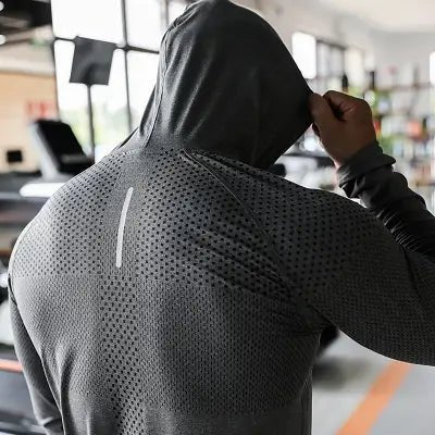 Sweat shirt homme - FitnessSweatshirt™ - Gris - Empreur fitness