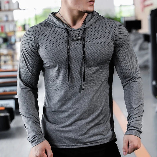 Sweat shirt homme - FitnessSweatshirt™ - Gris - Empreur fitness