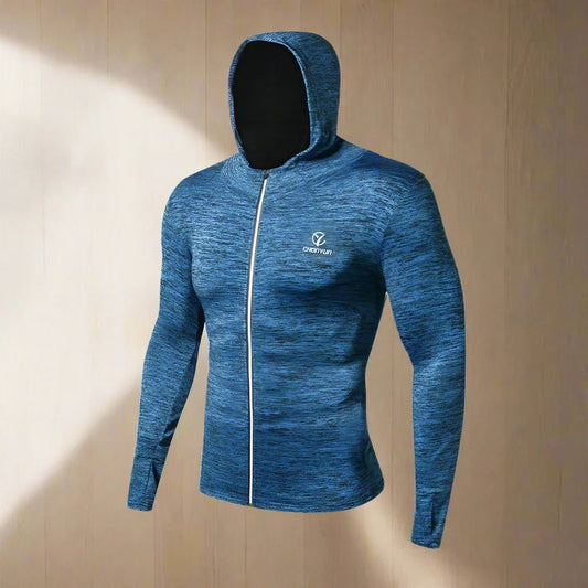 Veste Coupe Vent - WindbreakerJacket™ - Bleu Marine - Empreur fitness